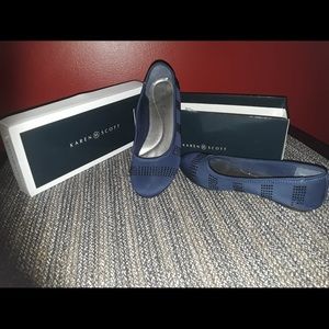 Navy Blue Flats